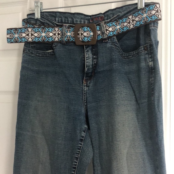 La vita a Bella Life is beautiful. Jacquard Ethnic Embroidered Belt - Picture 7 of 7